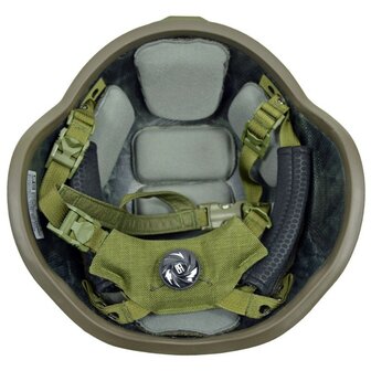 Sestan-Busch BK-ACH-FC Ballistischer Kampfhelm, oliv gr&uuml;n