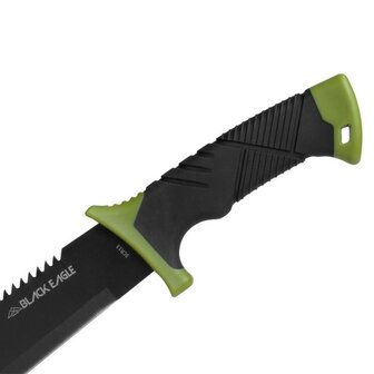 Black Eagle Arenal Bushmes / Machete Forest Green met nylon hoes