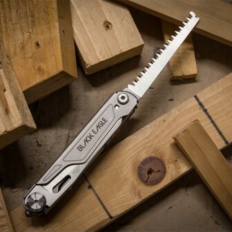 Black Eagle Bryce Multifunktionsmesser, Edelstahl, Mist Grey