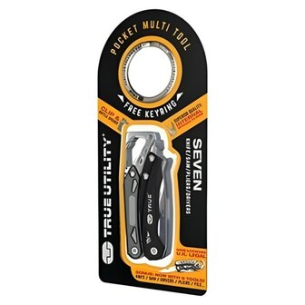 True Utility Seven Clam EDC compact multitool