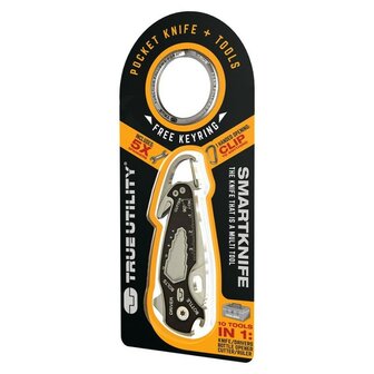 True Utility SmartKnife Clam Kompakt EDC Taschenmesser