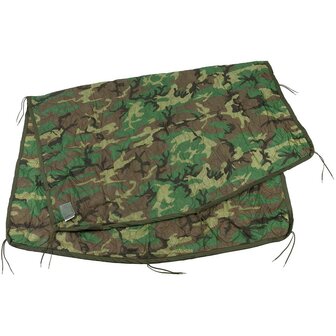 US army Poncho Liner (Woobie / Steppdecke), Woodland camo