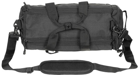 Mallette de transport operations MFH Molle avec bandouli&egrave;re, 12L, noir