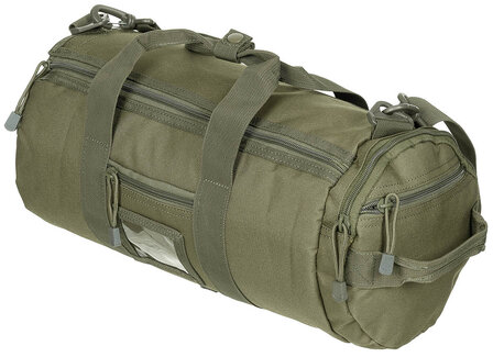 Mallette de transport operations MFH Molle avec bandouli&egrave;re, 12L, vert olive