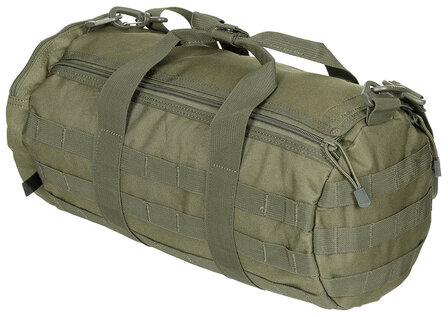 Mallette de transport operations MFH Molle avec bandouli&egrave;re, 12L, vert olive
