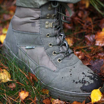 Fostex Sniper Boots hautes avec fermeture &eacute;clair YKK, Cordura, doublure Thinsulate 3M, vert olive