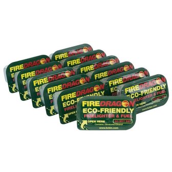 FIREDRAGON Combustible solide, 162g (12 barres @ 27g) CN347A