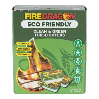 FIREDRAGON Combustible solide, 162g (12 barres @ 27g) CN347A