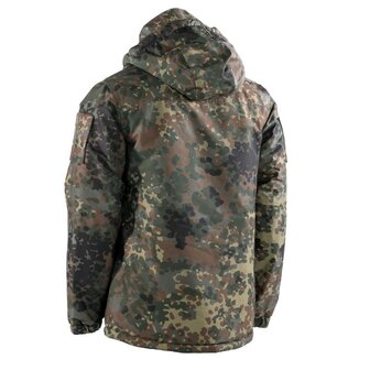 AB veste thermique Softshell MIG 4 ECW niveau 7, coupe-vent et d&eacute;perlante, Flecktarn