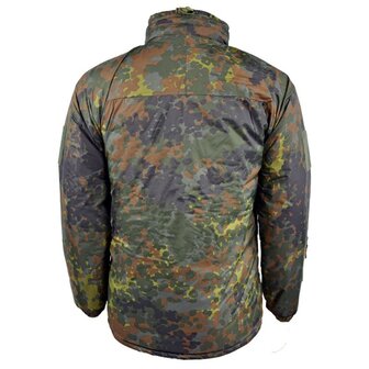 AB veste isolante l&eacute;g&egrave;re ECW (IR), coupe-vent, imperm&eacute;able et respirant, Flecktarn