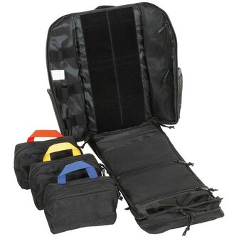 MFH Sac &agrave; dos m&eacute;dical Medic Field Pack 30 grand format avec compartiments, noir