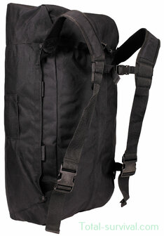 Niederl&auml;ndische Armee Kampftragetasche / Rucksack, schwarz