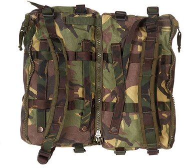 ARWY Alpine Daypack backpack / side bags 2x10L, DPM camo