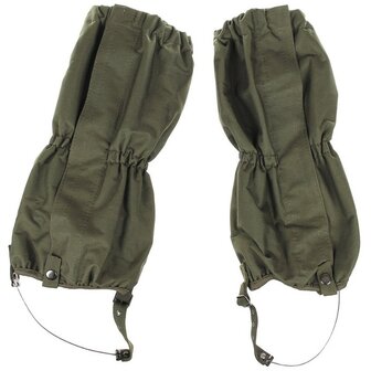 MFH Gu&ecirc;tres pluie Bundeswehr avec du fil d'acier, vert olive