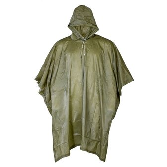 AB Poncho, vert olive, 203 x 127 cm, 0,14 mm