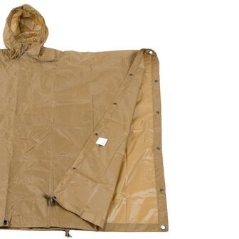 MFH Poncho, Rip Stop, coyote tan, 144 x 223 cm