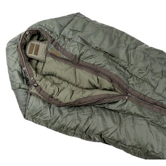 Mummy slaapzak Hollandse leger M90, "Modular versterkt", olijfgroen