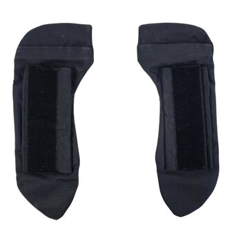 NFM group &eacute;pauli&egrave;res de protection pour porte-plaques MOD MARSOF FR, paire (gauche-droite), noires