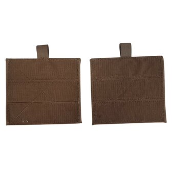 Blackhawk panneau lat&eacute;ral Molle 17 x 15 cm pour gilet porte-plaques, coyote tan