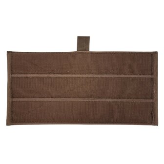 Blackhawk panneau avant Molle 30 x 15 cm pour gilet porte-plaques, coyote tan