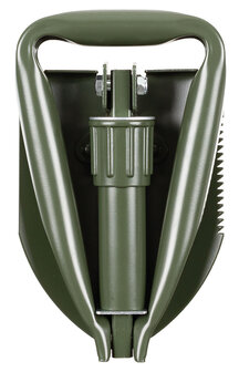 MFH Pioniersschep / veldschep 3-delig klein met draagtas, olijfgroen