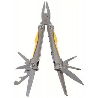 Fox outdoor Multitool, gro&szlig;, Edelstahl, Kunststoffeins&auml;tze
