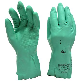 Gants de protection chimique KCL Tricotril Winter, en caoutchouc, vert