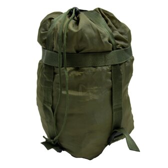 Sac de compression N&eacute;erlandais compacte pour sac de couchage, vert olive
