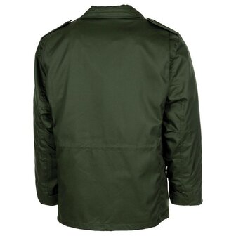MFH US Feldjacke M65 mit Stepfutter jacke, olivgr&uuml;n