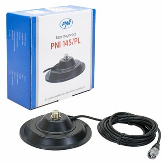 PNI 145/PL Magnet Antennenfu&szlig; mit 4m Kabel PL259