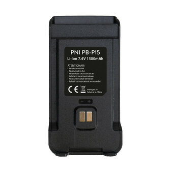 PNI P15UV li-ion battery pack 1500mAh 7,4V