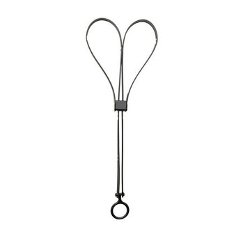 Mil-Tec menottes rapides ​​avec anneau de traction, noir