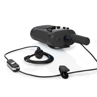 Nedis TK0610 PTT/VOX portofoon set, tot 6 km, zwart