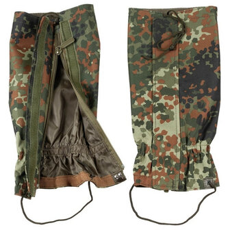 MFH Gu&ecirc;tres pluie Bundeswehr, Flecktarn