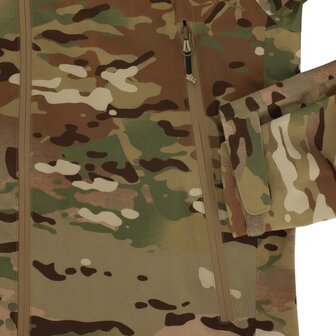 AB veste imperm&eacute;able &agrave; capuche Alpha, respirante, Multicam