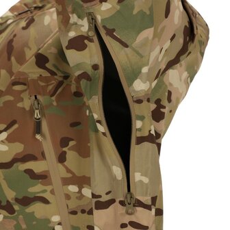 AB veste imperm&eacute;able &agrave; capuche Alpha, respirante, Multicam