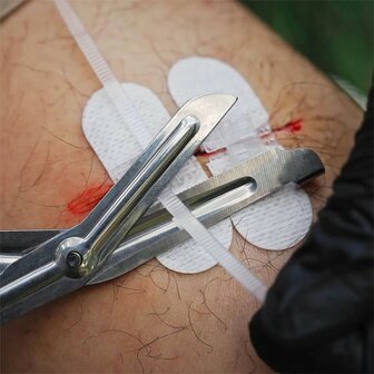 Rhino Rescue Zip Stitch wondsluitstrips zonder hechtdraad zelfklevend, Set 6 stuks