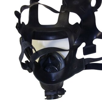Belgian BEM-4GP Full Face mask / Gas mask with bag, jigsaw camo