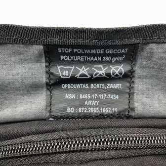 ARWY pochette poitrine Molle, noire