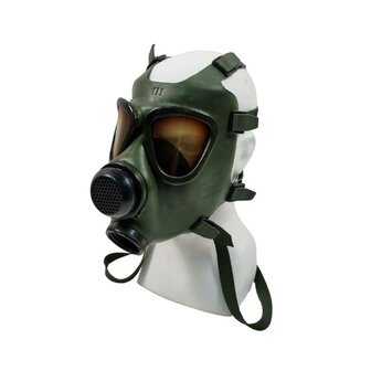 M74 Volgelaatsmasker / Gasmasker  MP5 Tas, EN-148 RD40, legergroen