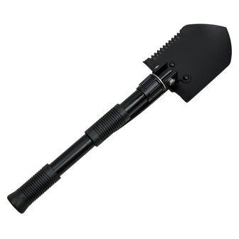 AB pelle pliable 3-en-1 petit avec couvercle, noire