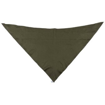 &Eacute;charpe triangulaire Bundesheer autrichienne, KAZ03 130 x 60 cm, RAL7013 Vert olive