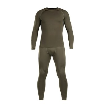 M-Tac Thermal Base Layer Set, Pantalon + Pull, Thermoline ECW, vert olive