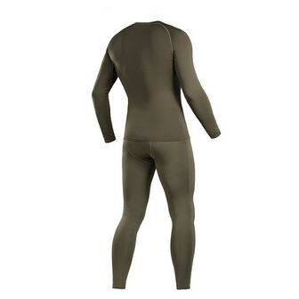 M-Tac Thermal Base Layer Set, Pantalon + Pull, Thermoline ECW, vert olive