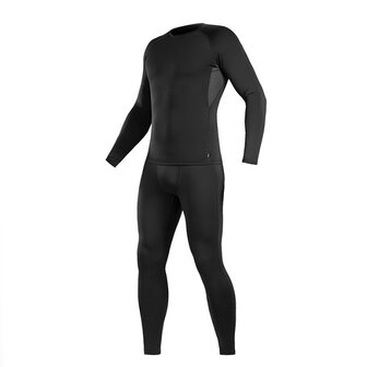 M-Tac Thermal Base Layer Set, Pantalon + Pull, Thermoline ECW, noir