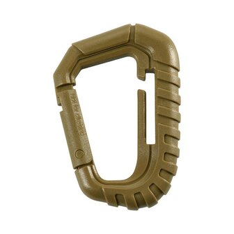 M-Tac taktischer Karabiner Molle kompakt, coyote tan