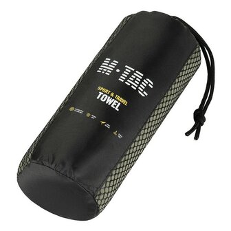 M-Tac Mikrofaserhandtuch, schnelltrocknend, 150 x 75 cm, olivgr&uuml;n