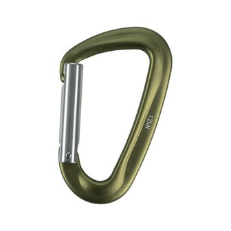 M-Tac mousqueton en aluminium 7.8 &times; 4.5 cm 12kN Type 1, vert olive