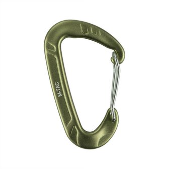 M-Tac mousqueton en aluminium 7.8 &times; 4.5 cm 12kN Type 2, vert olive