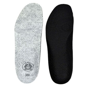 Bata standard insole for boots, black / white